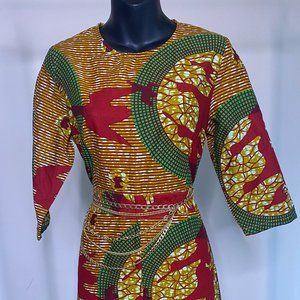 Traditional African Fabric Jumpsuit
